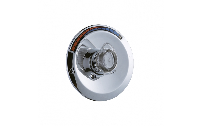 Round Stainless Steel Shower Trim DD8009